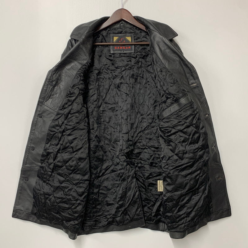 【現状渡し品】【メンズ】 SARDAR LEATHER JACKET レザージャケット アウター 146-260113-as-06-izu カラー：ブラック 万代Net店
