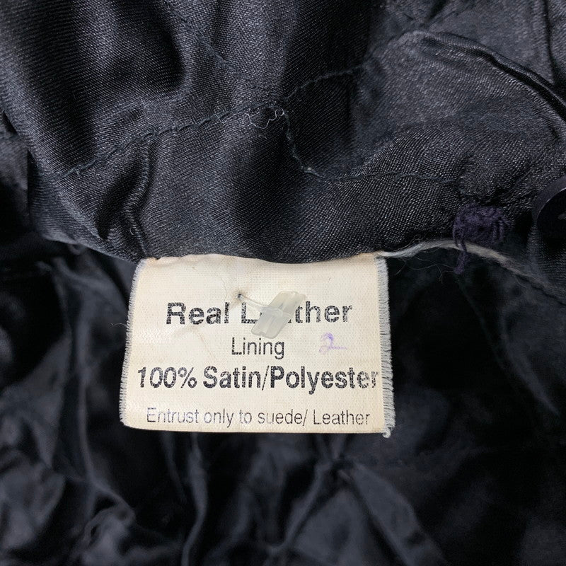 【現状渡し品】【メンズ】 SARDAR LEATHER JACKET レザージャケット アウター 146-260113-as-06-izu カラー：ブラック 万代Net店