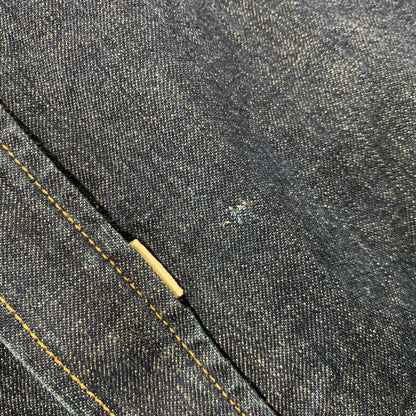 【中古品】【メンズ】 SKULL JEANS スカルジーンズ DENIM WESTERN LS SHIRT デニム ウエスタン ロングスリーブ シャツ 長袖 トップス 145-260113-as-10-izu カラー：インディゴ 万代Net店