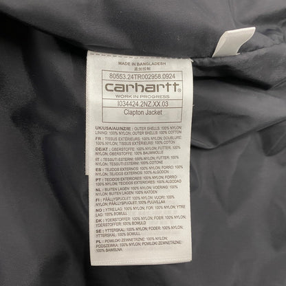 【中古品】【メンズ】 CARHARTT WIP カーハート ワークインプログレス I034424 CLAPTON JACKET クラプトンジャケット アウター 142-260116-ya-15-izu サイズ：S カラー：グレー 万代Net店