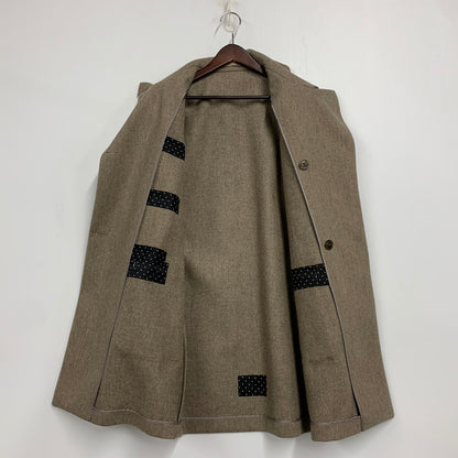 【中古品】【メンズ】 PM-BM-44131 12AW DEEP SEA COLLECTION DUFFEL COAT ディープ シー コレクション ダッフルコート アウター 141-260112-ya-05-izu サイズ：S カラー：ブラウン 万代Net店