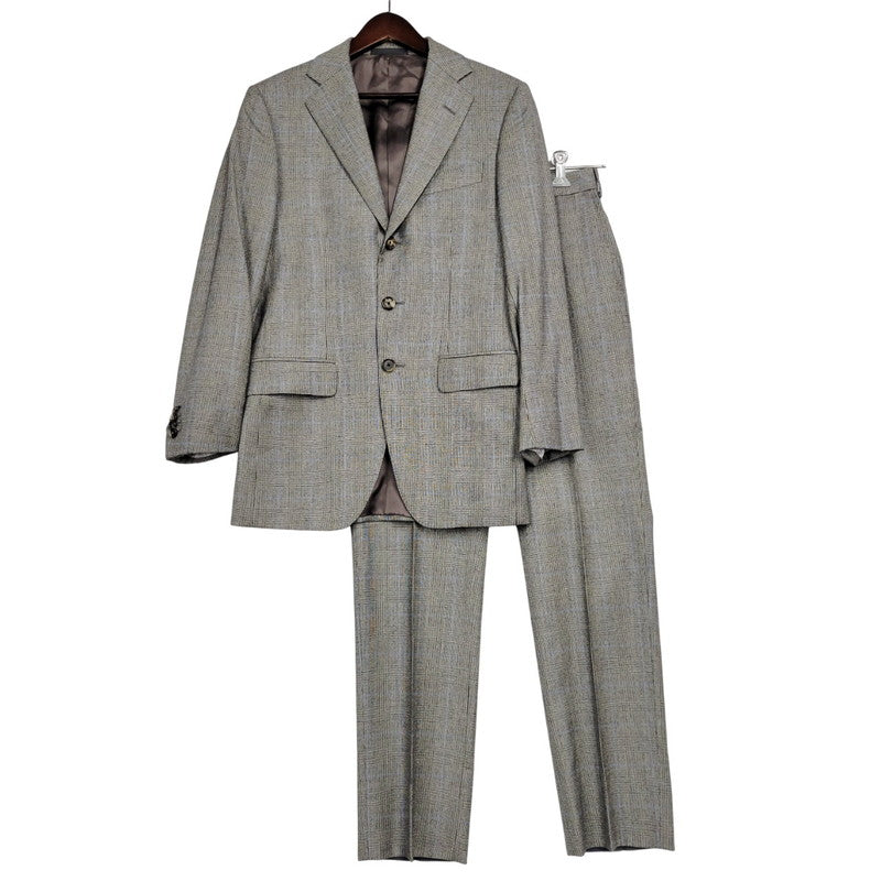 【中古品】【メンズ】 VALDITARO SHIPS ヴァルディターロ シップス CHECK TAILORED SET-UP チェック テーラード セットアップ 147-260112-as-10-izu サイズ：44 カラー：グレー 万代Net店