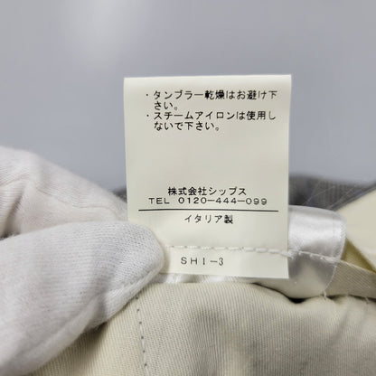 【中古品】【メンズ】 VALDITARO SHIPS ヴァルディターロ シップス CHECK TAILORED SET-UP チェック テーラード セットアップ 147-260112-as-10-izu サイズ：44 カラー：グレー 万代Net店