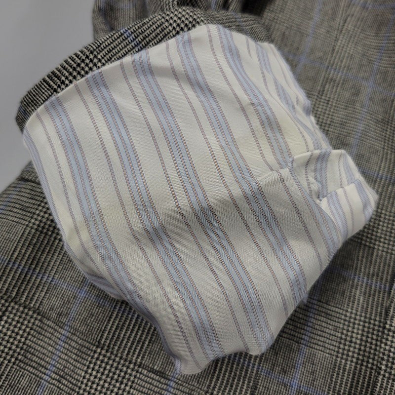 【中古品】【メンズ】 VALDITARO SHIPS ヴァルディターロ シップス CHECK TAILORED SET-UP チェック テーラード セットアップ 147-260112-as-10-izu サイズ：44 カラー：グレー 万代Net店