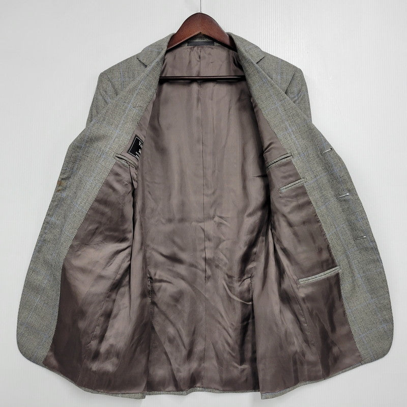 【中古品】【メンズ】 VALDITARO SHIPS ヴァルディターロ シップス CHECK TAILORED SET-UP チェック テーラード セットアップ 147-260112-as-10-izu サイズ：44 カラー：グレー 万代Net店