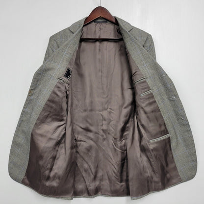 【中古品】【メンズ】 VALDITARO SHIPS ヴァルディターロ シップス CHECK TAILORED SET-UP チェック テーラード セットアップ 147-260112-as-10-izu サイズ：44 カラー：グレー 万代Net店