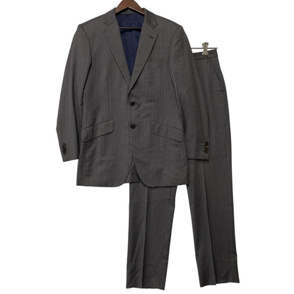 【中古品】【メンズ】 STRIPE TAILORED SET-UP PL-HK-32887 ストライプ テーラード セットアップ 141-260117-as-27-izu サイズ：M カラー：グレー 万代Net店