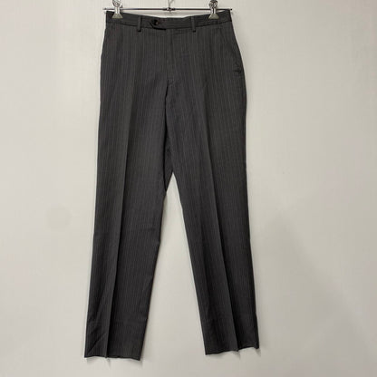 【中古品】【メンズ】 STRIPE TAILORED SET-UP PL-HK-32887 ストライプ テーラード セットアップ 141-260117-as-27-izu サイズ：M カラー：グレー 万代Net店