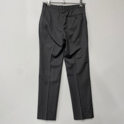 【中古品】【メンズ】 STRIPE TAILORED SET-UP PL-HK-32887 ストライプ テーラード セットアップ 141-260117-as-27-izu サイズ：M カラー：グレー 万代Net店
