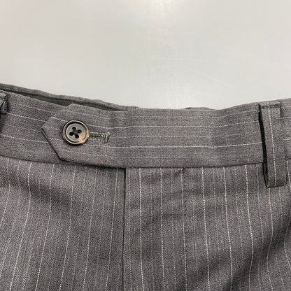 【中古品】【メンズ】 STRIPE TAILORED SET-UP PL-HK-32887 ストライプ テーラード セットアップ 141-260117-as-27-izu サイズ：M カラー：グレー 万代Net店