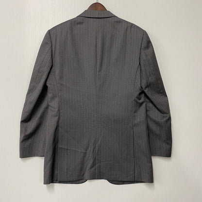 【中古品】【メンズ】 STRIPE TAILORED SET-UP PL-HK-32887 ストライプ テーラード セットアップ 141-260117-as-27-izu サイズ：M カラー：グレー 万代Net店