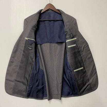 【中古品】【メンズ】 STRIPE TAILORED SET-UP PL-HK-32887 ストライプ テーラード セットアップ 141-260117-as-27-izu サイズ：M カラー：グレー 万代Net店