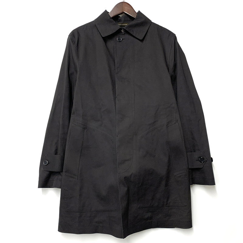 【中古品】【メンズ】 × MACKINTOSH マッキントッシュ ゴム引きベルテッドバルマカーンコート アウター 141-260113-as-04-izu サイズ：M カラー：ブラック 万代Net店