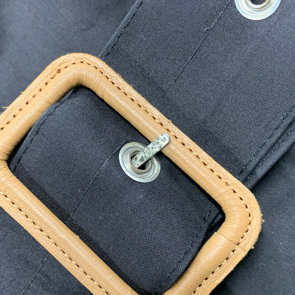 【中古品】【メンズ】 × MACKINTOSH マッキントッシュ ゴム引きベルテッドバルマカーンコート アウター 141-260113-as-04-izu サイズ：M カラー：ブラック 万代Net店
