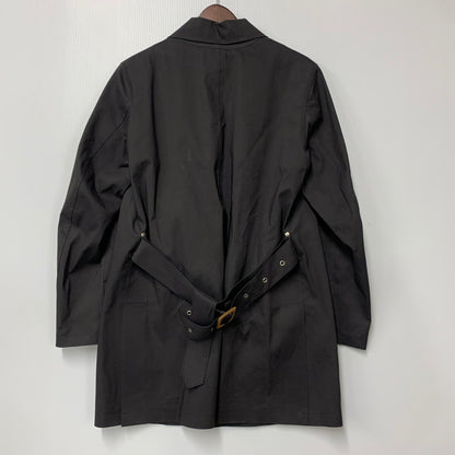 【中古品】【メンズ】 × MACKINTOSH マッキントッシュ ゴム引きベルテッドバルマカーンコート アウター 141-260113-as-04-izu サイズ：M カラー：ブラック 万代Net店