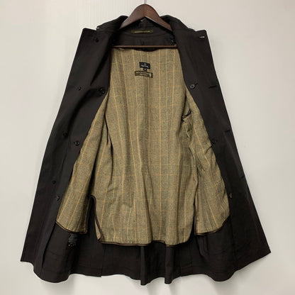 【中古品】【メンズ】 × MACKINTOSH マッキントッシュ ゴム引きベルテッドバルマカーンコート アウター 141-260113-as-04-izu サイズ：M カラー：ブラック 万代Net店