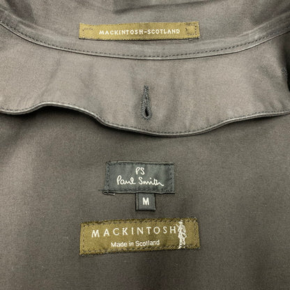 【中古品】【メンズ】 × MACKINTOSH マッキントッシュ ゴム引きベルテッドバルマカーンコート アウター 141-260113-as-04-izu サイズ：M カラー：ブラック 万代Net店