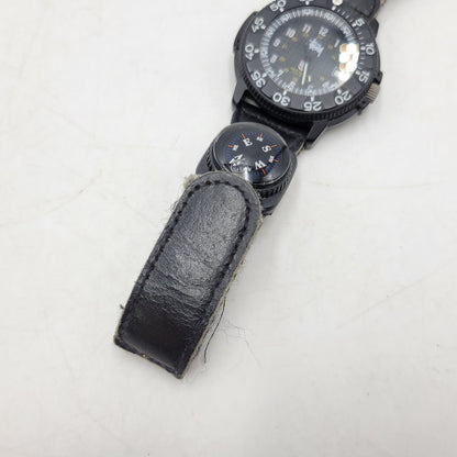 【現状渡し品】【メンズ/レディース】 × STUSSY ステューシー US NAVY SEAL DIVE WATCH 腕時計 197-260115-as-16-izu カラー：ブラック 万代Net店