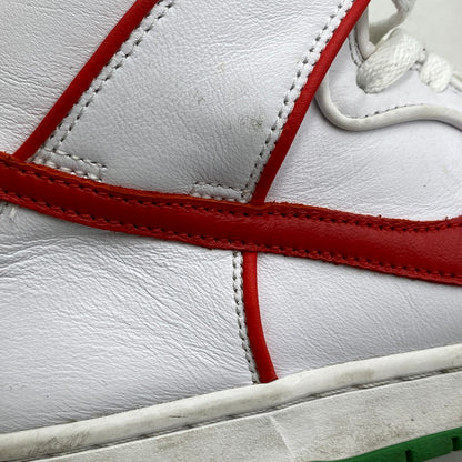 【現状渡し品】【メンズ】 × PAUL RODRIGUEZ ポール・ロドリゲス DUNK HIGH PRM QS CT6680-100 ダンク ハイ プレミアム QS スニーカー シューズ 靴 160-260117-as-39-izu サイズ：26.5cm カラー：WHITE/UNIVERSITY RED-WHITE 万代Net店