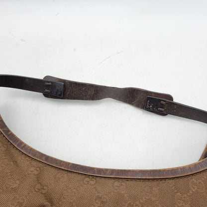 【現状渡し品】【メンズ/レディース】 106242 GGキャンバス ショルダーバッグ カバン 鞄 180-260115-as-20-izu カラー：ブラウン 万代Net店