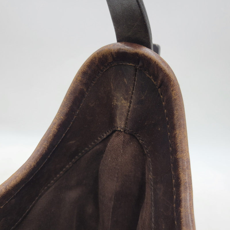 【現状渡し品】【メンズ/レディース】 106242 GGキャンバス ショルダーバッグ カバン 鞄 180-260115-as-20-izu カラー：ブラウン 万代Net店