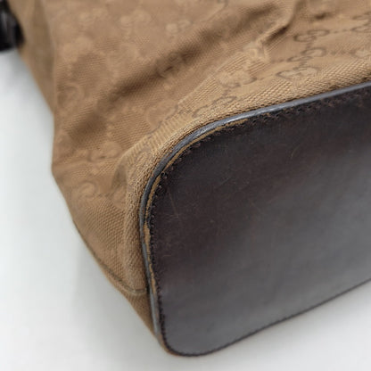 【現状渡し品】【メンズ/レディース】 106242 GGキャンバス ショルダーバッグ カバン 鞄 180-260115-as-20-izu カラー：ブラウン 万代Net店