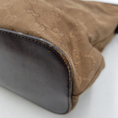 【現状渡し品】【メンズ/レディース】 106242 GGキャンバス ショルダーバッグ カバン 鞄 180-260115-as-20-izu カラー：ブラウン 万代Net店