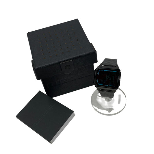 【中古品】【メンズ/レディース】 CHOPPED DIGITAL QUARTZ DZ-1970 チョップド デジタル クオーツ 腕時計 197-260113-as-12-izu カラー：ブラック 万代Net店