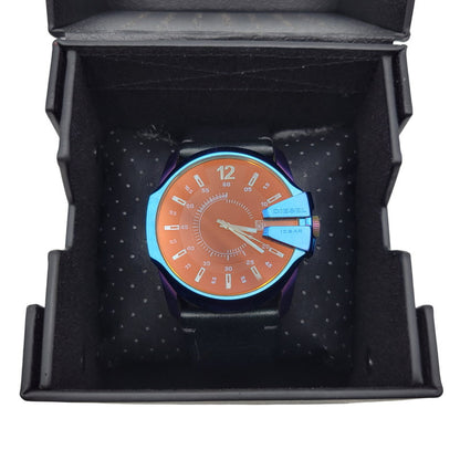 【中古品】【メンズ/レディース】 DIESEL ディーゼル DZ-1951 MASTER CHIEF DATE QUARTZ マスター チーフ デイト クオーツ 腕時計 時計 197-260602-ya-05-izu カラー：マルチ×ブラック 万代Net店