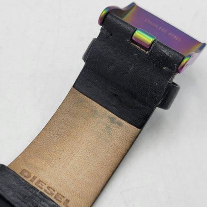【中古品】【メンズ/レディース】 DIESEL ディーゼル DZ-1951 MASTER CHIEF DATE QUARTZ マスター チーフ デイト クオーツ 腕時計 時計 197-260602-ya-05-izu カラー：マルチ×ブラック 万代Net店