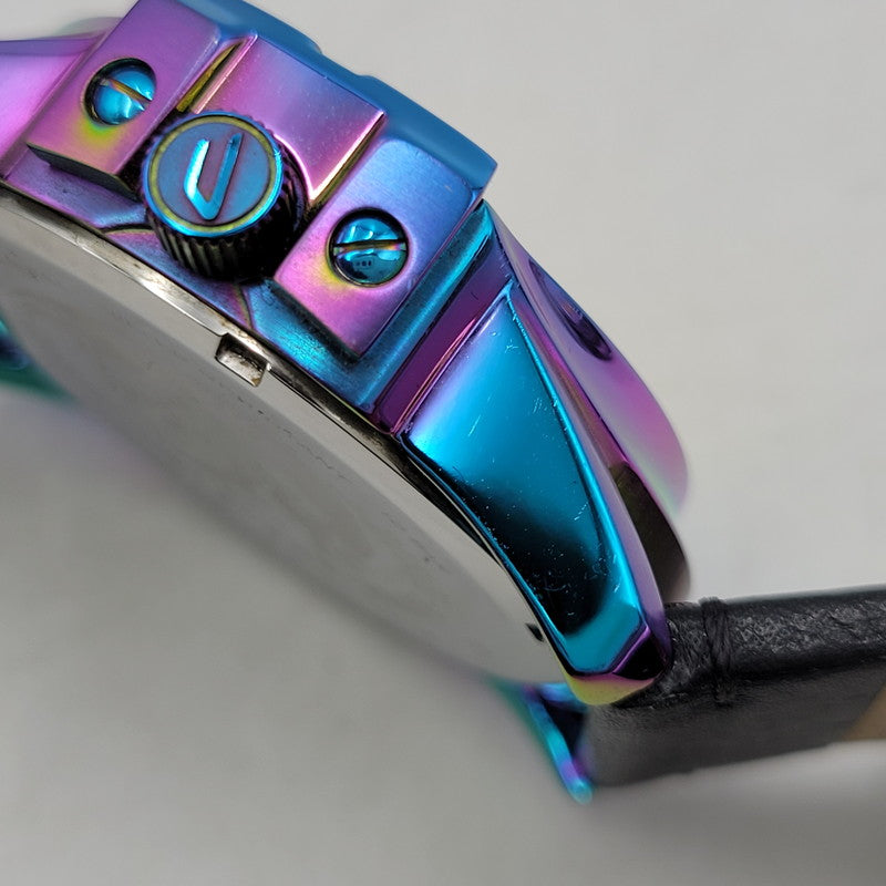 【中古品】【メンズ/レディース】 DIESEL ディーゼル DZ-1951 MASTER CHIEF DATE QUARTZ マスター チーフ デイト クオーツ 腕時計 時計 197-260602-ya-05-izu カラー：マルチ×ブラック 万代Net店