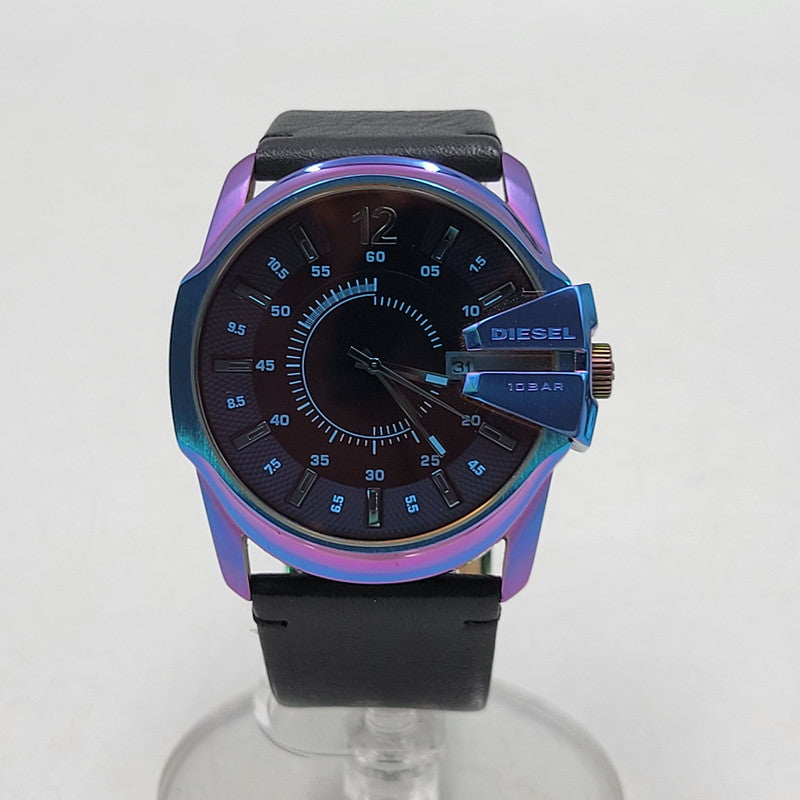 【中古品】【メンズ/レディース】 DIESEL ディーゼル DZ-1951 MASTER CHIEF DATE QUARTZ マスター チーフ デイト クオーツ 腕時計 時計 197-260602-ya-05-izu カラー：マルチ×ブラック 万代Net店