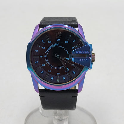 【中古品】【メンズ/レディース】 DIESEL ディーゼル DZ-1951 MASTER CHIEF DATE QUARTZ マスター チーフ デイト クオーツ 腕時計 時計 197-260602-ya-05-izu カラー：マルチ×ブラック 万代Net店