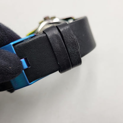 【中古品】【メンズ/レディース】 DIESEL ディーゼル DZ-1951 MASTER CHIEF DATE QUARTZ マスター チーフ デイト クオーツ 腕時計 時計 197-260602-ya-05-izu カラー：マルチ×ブラック 万代Net店