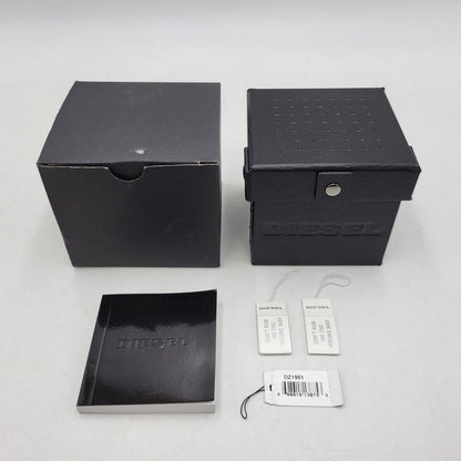 【中古品】【メンズ/レディース】 DIESEL ディーゼル DZ-1951 MASTER CHIEF DATE QUARTZ マスター チーフ デイト クオーツ 腕時計 時計 197-260602-ya-05-izu カラー：マルチ×ブラック 万代Net店