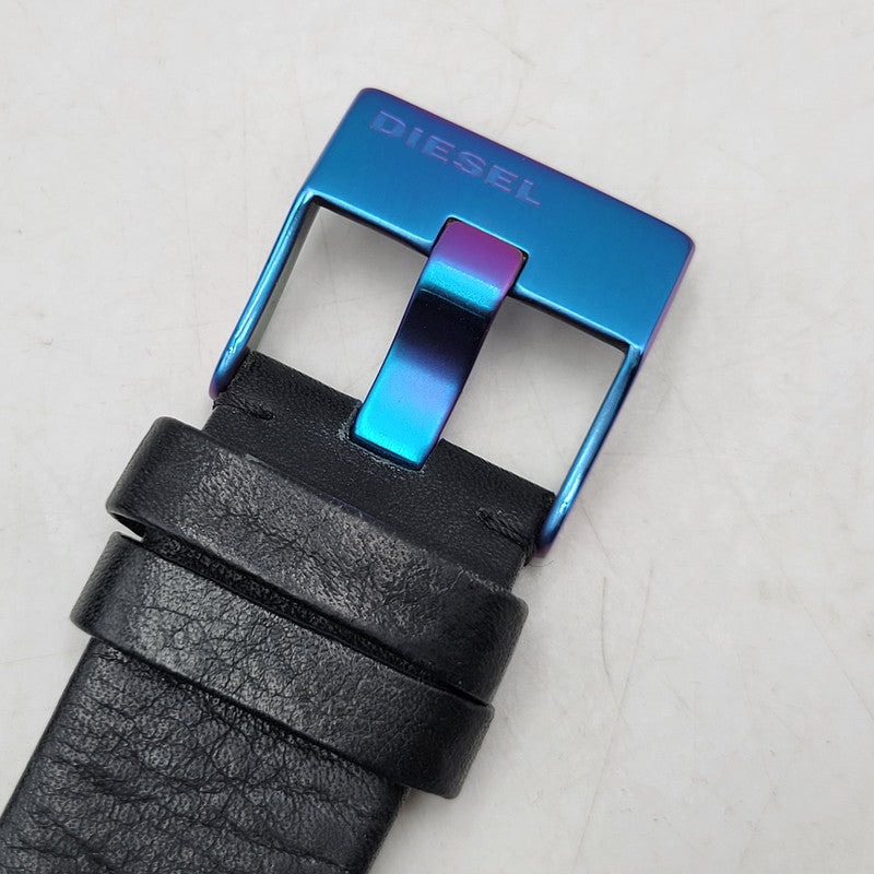 【中古品】【メンズ/レディース】 DIESEL ディーゼル DZ-1951 MASTER CHIEF DATE QUARTZ マスター チーフ デイト クオーツ 腕時計 時計 197-260602-ya-05-izu カラー：マルチ×ブラック 万代Net店