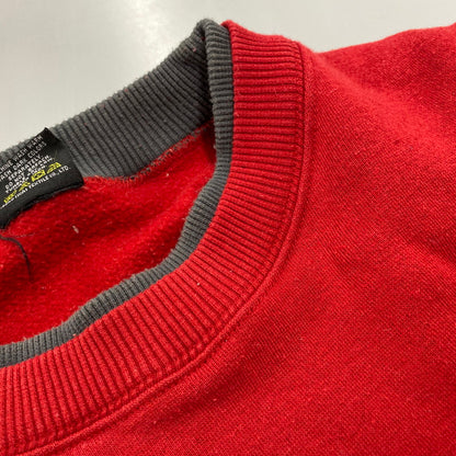 【中古品】【メンズ】 EMOTIONAL PERFORMANCE エモーショナルパフォーマンス SWEATSHIRT スウェットシャツ トレーナー 長袖 トップス 146-260117-as-34-izu サイズ：L カラー：レッド 万代Net店