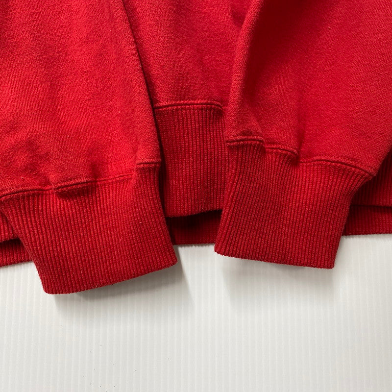 【中古品】【メンズ】 EMOTIONAL PERFORMANCE エモーショナルパフォーマンス SWEATSHIRT スウェットシャツ トレーナー 長袖 トップス 146-260117-as-34-izu サイズ：L カラー：レッド 万代Net店