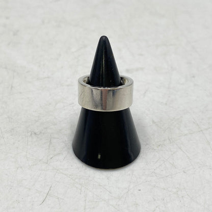 【中古品】【メンズ/レディース】 925 ブランデッド カットアウトGリング 指輪 アクセサリー 182-260121-as-05-izu サイズ：9 カラー：シルバー 万代Net店