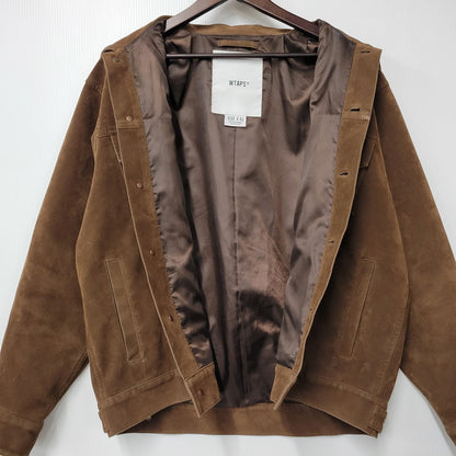 【中古品】【メンズ】 242CWDT-JKM01 JC JACKET SYNTHETIC ジャケット シンセティック アウター 142-260113-cs-06-izu サイズ：02 カラー：ブラウン 万代Net店