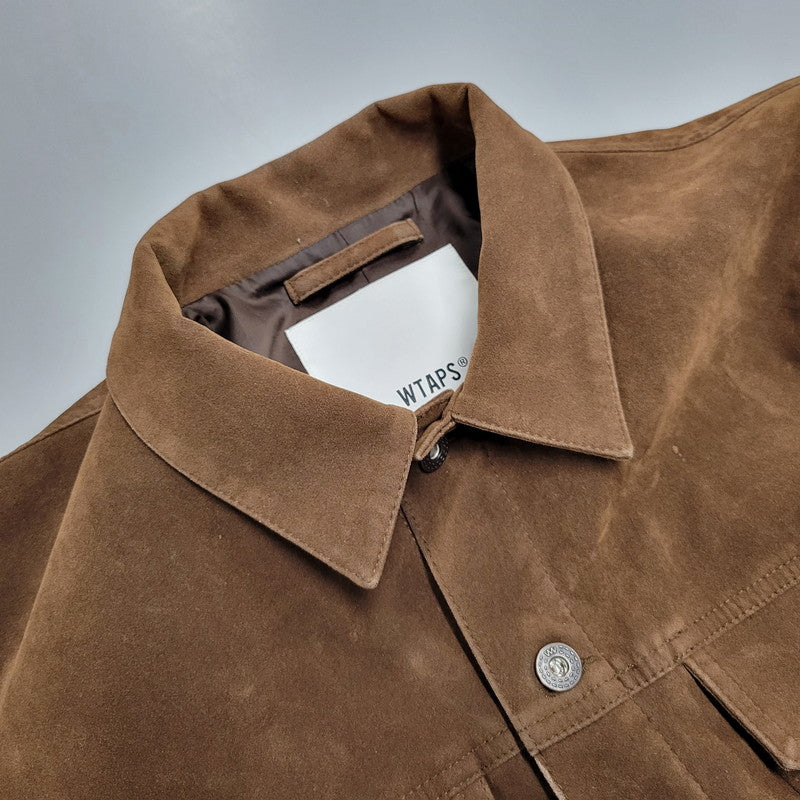 【中古品】【メンズ】 242CWDT-JKM01 JC JACKET SYNTHETIC ジャケット シンセティック アウター 142-260113-cs-06-izu サイズ：02 カラー：ブラウン 万代Net店