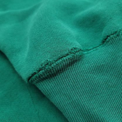 【現状渡し品】【メンズ】 SWEATSHIRT スウェットシャツ トレーナー 長袖 トップス 146-260119-as-24-izu サイズ：XL カラー：グリーン 万代Net店