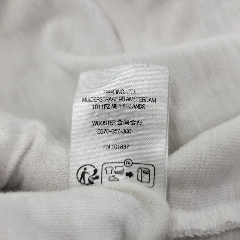 【中古品】【メンズ】 Supreme シュプリーム OLD ENGLISH SS TOP オールド イングリッシュ ショートスリーブ トップス 半袖 Tシャツ 149-260118-kh-03-izu サイズ：XL カラー：ホワイト 万代Net店