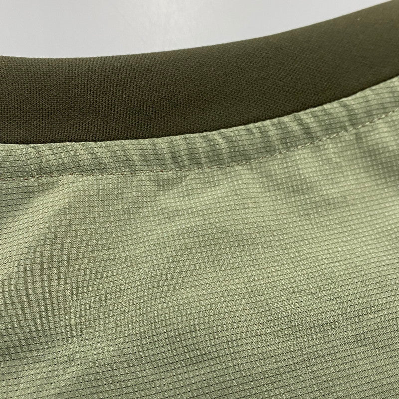 【中古品】【メンズ】 NANGA ナンガ POLYESTER PULLOVER ポリエステル プルオーバー トップス 長袖 144-260119-kh-15-izu サイズ：L カラー：カーキ 万代Net店