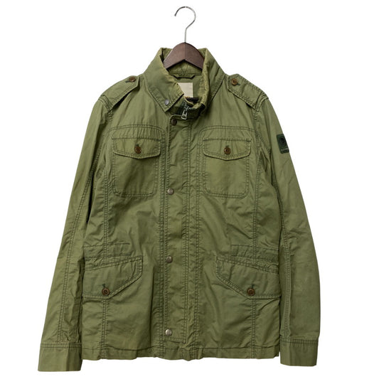 【現状渡し品】【メンズ】 OLD DIESEL オールド ディーゼル M-65 MILITARY JACKET ミリタリージャケット アウター 141-260119-as-18-izu サイズ：M カラー：グリーン 万代Net店