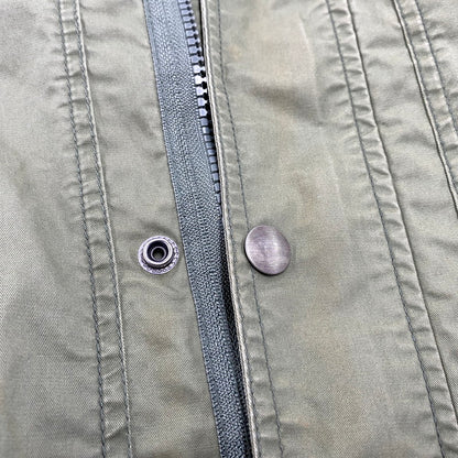 【現状渡し品】【メンズ】 OLD DIESEL オールド ディーゼル M-65 MILITARY JACKET ミリタリージャケット アウター 141-260119-as-18-izu サイズ：M カラー：グリーン 万代Net店