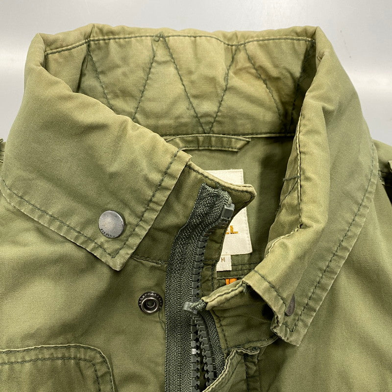 【現状渡し品】【メンズ】 OLD DIESEL オールド ディーゼル M-65 MILITARY JACKET ミリタリージャケット アウター 141-260119-as-18-izu サイズ：M カラー：グリーン 万代Net店