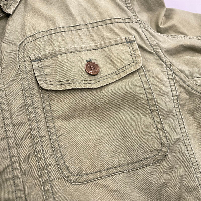 【現状渡し品】【メンズ】 OLD DIESEL オールド ディーゼル M-65 MILITARY JACKET ミリタリージャケット アウター 141-260119-as-18-izu サイズ：M カラー：グリーン 万代Net店