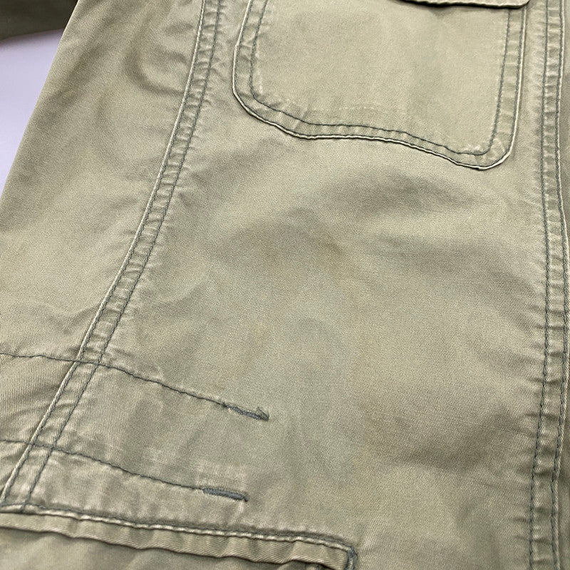【現状渡し品】【メンズ】 OLD DIESEL オールド ディーゼル M-65 MILITARY JACKET ミリタリージャケット アウター 141-260119-as-18-izu サイズ：M カラー：グリーン 万代Net店