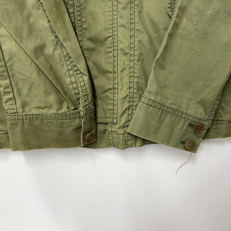 【現状渡し品】【メンズ】 OLD DIESEL オールド ディーゼル M-65 MILITARY JACKET ミリタリージャケット アウター 141-260119-as-18-izu サイズ：M カラー：グリーン 万代Net店
